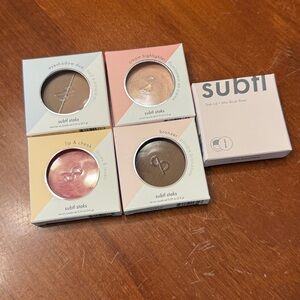 SUBTL. Beauty Stak - set of 4 products and brush (like new)